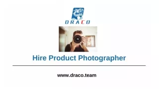 Hire Product Photographer