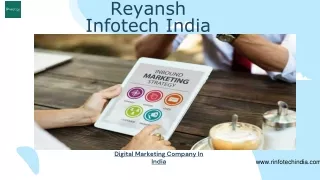 Digital Marketing Company in India | Reyansh Infotech India