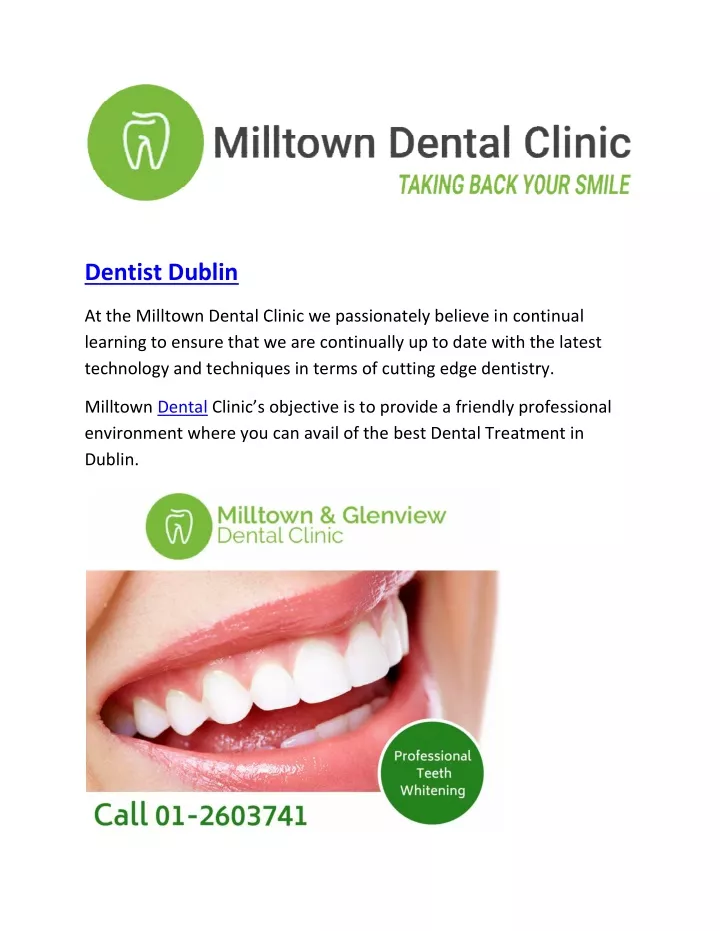 dentist dublin