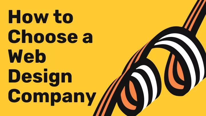 how to choose a web design company