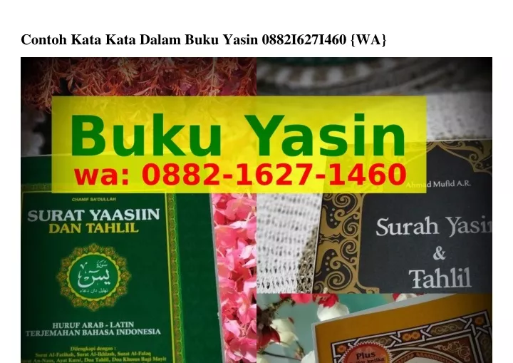 contoh kata kata dalam buku yasin 0882i627i460 wa