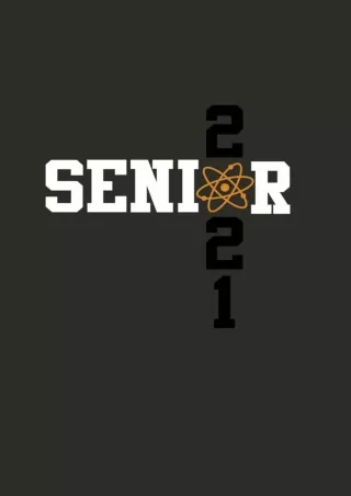 READ Senior 2021 Physics Senior 12th Grade Graduation Notebook