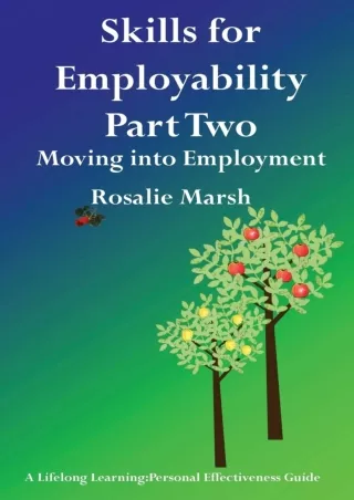 DOWNLOAD Skills for Employability Part Two Moving Into Employment 4  Lifelong
