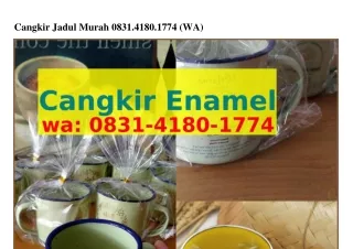 Cangkir Jadul Murah 083I•4I80•I774 (WA)