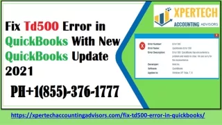 https xpertechaccountingadvisors com fix td500