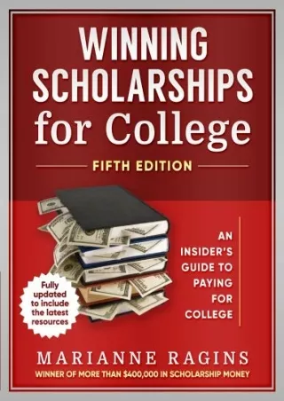 EPUB Winning Scholarships for College An Insider s Guide to Paying for College