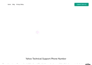 Yahoo Technical Support Phone Number