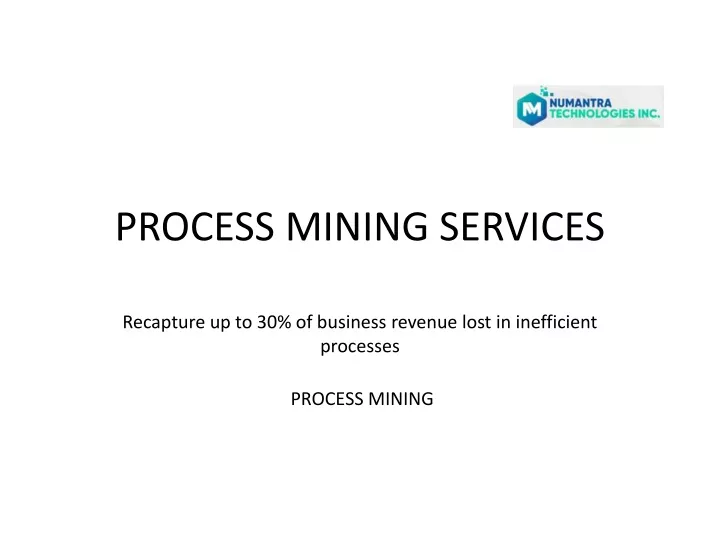 process mining services