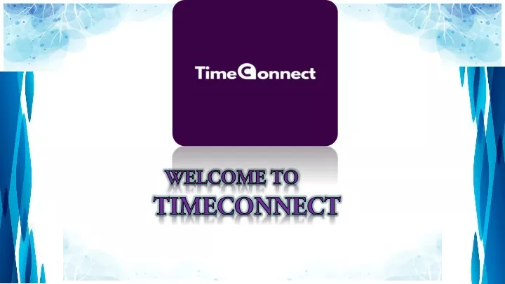 welcome to timeconnect