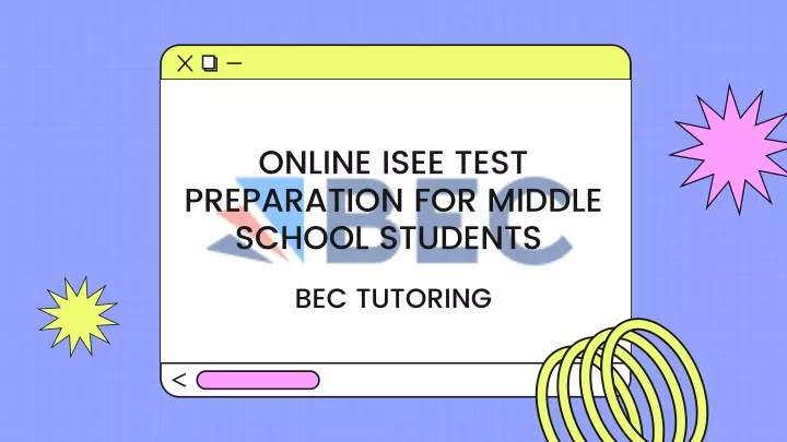 online isee test preparation for middle school