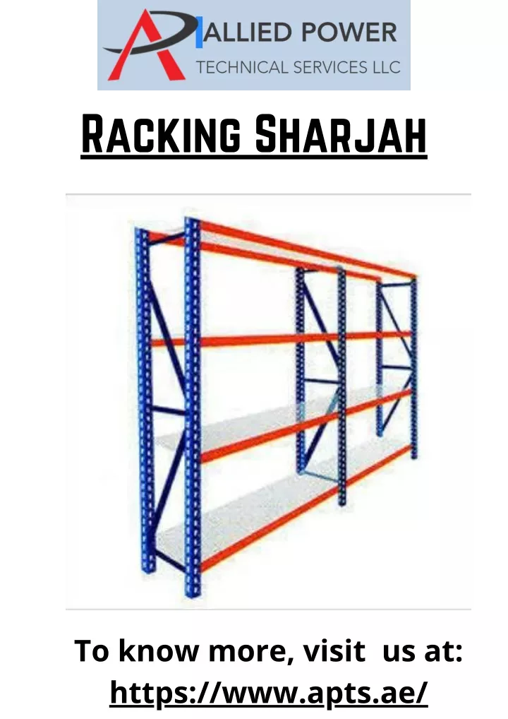 racking sharjah