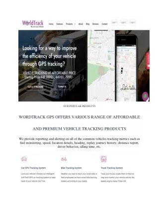 Best GPS Tracker and GPS Tracking Devices in India