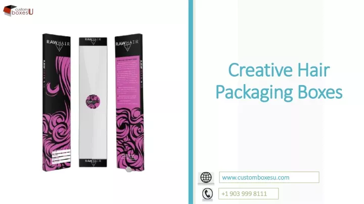 creative hair packaging boxes