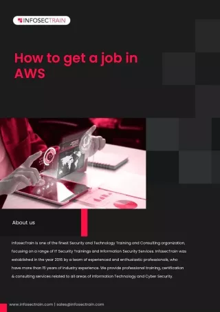 how to get a job in aws