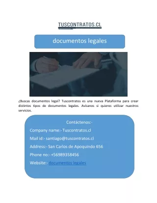 documentos legales