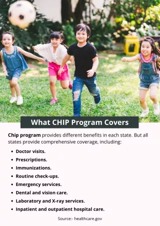 What CHIP Program Covers