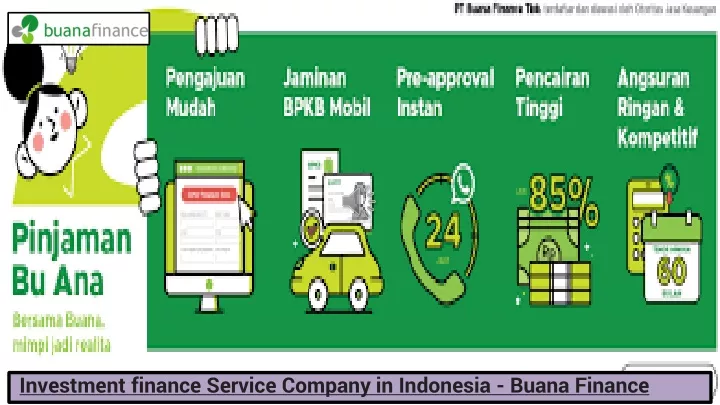 investment finance service company in indonesia