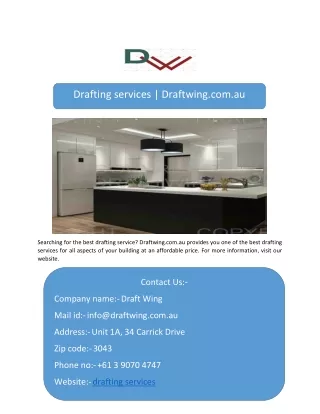 drafting services draftwing com au