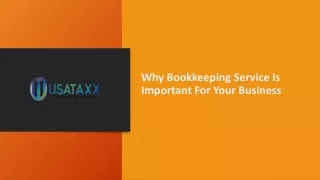 Why Bookkeeping Service Is Important For Your Business