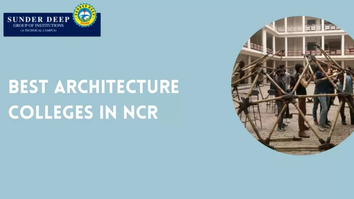 best architecture colleges in ncr