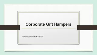 Find Corporate Gift Hampers