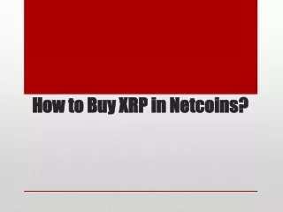 how to buy xrp in netcoins