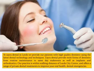 Urgent Dental Care Leeds