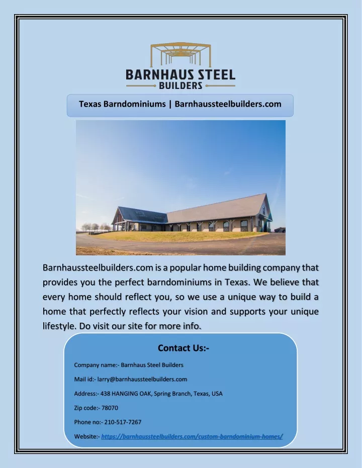 texas barndominiums barnhaussteelbuilders com