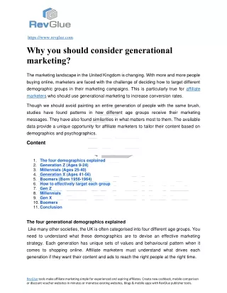 https www revglue com why you should consider