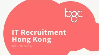 Best Recruitment Agency Hong Kong