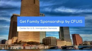 Get Family Sponsorship by CFUIS