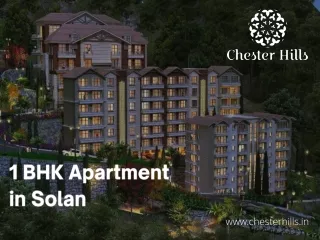 1 BHK Apartment in Solan