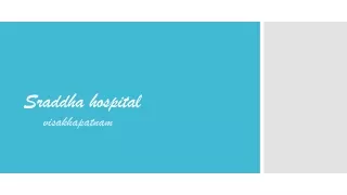 emergency and critical care at sraddha