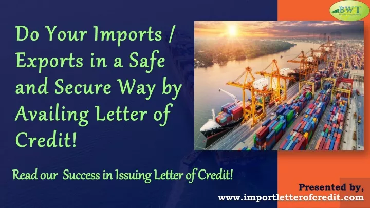 do your imports do your imports exports in a safe
