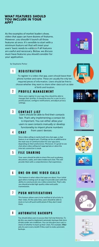 what features should you include in your app