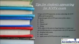 Best KVPY Coaching in Durgapur