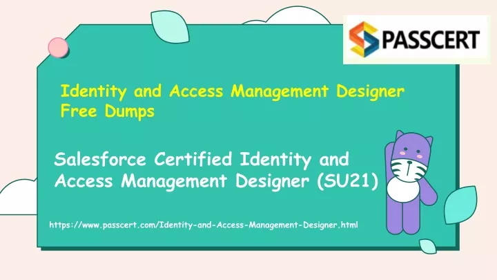 identity and access management designer free dumps