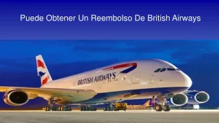 puede obtener un reembolso de british airways