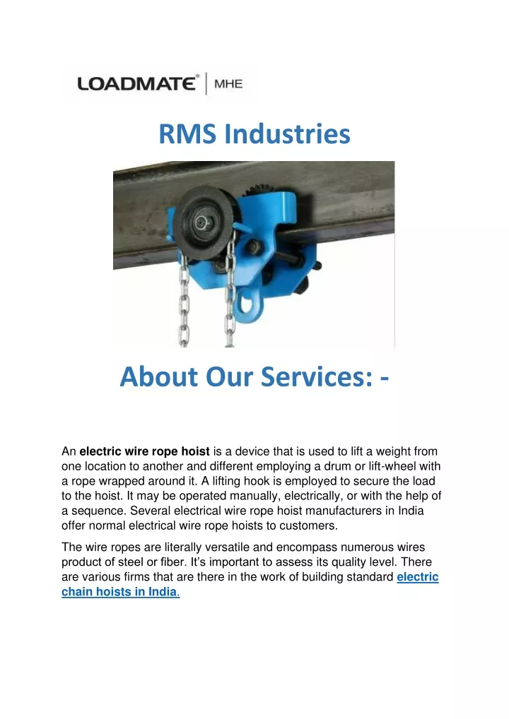 rms industries