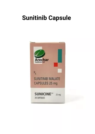 sunitinib capsule