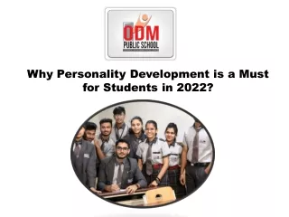 Why Personality Development is a Must for Students in 2022 ?