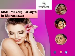 Bridal Makeup Packages In Bhubaneswar