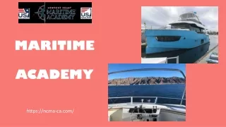 Looking for a Maritime Academy for boating