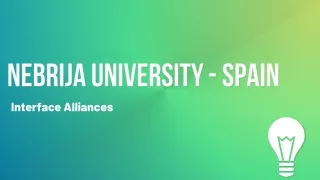 Nebrija University - Spain