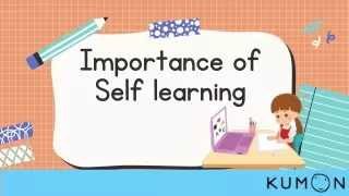 importance of self learning
