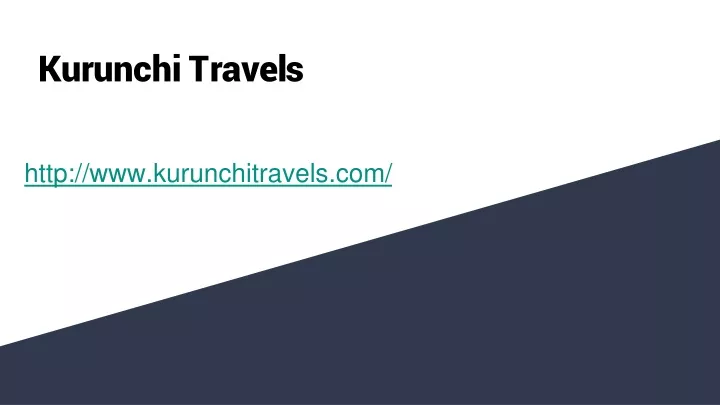 kurunchi travels