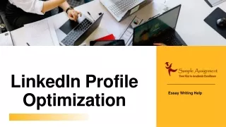 linkedin profile optimization