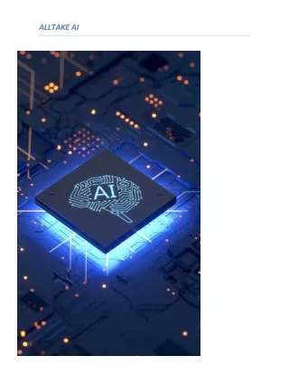 Artificial intelligence in b2b