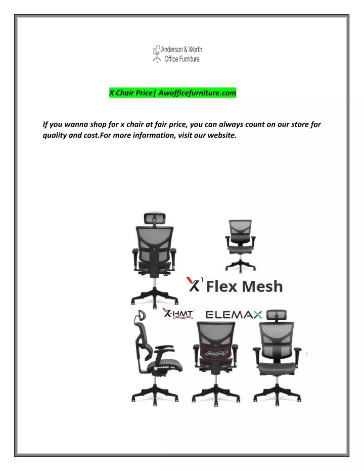 x chair price awofficefurniture com