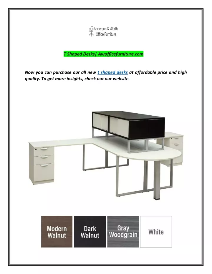 t shaped desks awofficefurniture com